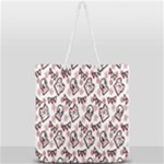 Signs Of Christmas Time  Full Print Rope Handle Tote (Large)
