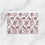 Signs Of Christmas Time  Canvas Cosmetic Bag (Medium)