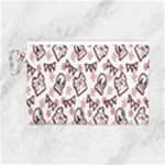 Signs Of Christmas Time  Canvas Cosmetic Bag (Large)