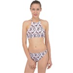Signs Of Christmas Time  Halter Bikini Set