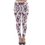 Signs Of Christmas Time  Lightweight Velour Leggings