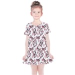 Signs Of Christmas Time  Kids  Simple Cotton Dress