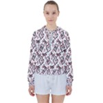 Signs Of Christmas Time  Women s Tie Up Sweat