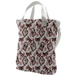 Signs Of Christmas Time  Canvas Messenger Bag