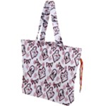 Signs Of Christmas Time  Drawstring Tote Bag
