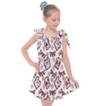 Signs Of Christmas Time  Kids  Tie Up Tunic Dress