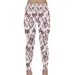 Signs Of Christmas Time  Lightweight Velour Classic Yoga Leggings