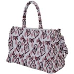 Signs Of Christmas Time  Duffel Travel Bag