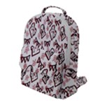 Signs Of Christmas Time  Flap Pocket Backpack (Large)