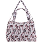 Signs Of Christmas Time  Double Compartment Shoulder Bag