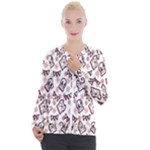 Signs Of Christmas Time  Casual Zip Up Jacket