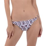 Signs Of Christmas Time  Ring Detail Bikini Bottoms