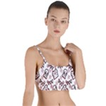 Signs Of Christmas Time  Layered Top Bikini Top 