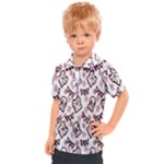 Signs Of Christmas Time  Kids  Polo T-Shirt