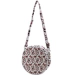Signs Of Christmas Time  Crossbody Circle Bag
