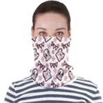 Signs Of Christmas Time  Face Seamless Bandana (Adult)