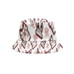 Signs Of Christmas Time  Inside Out Bucket Hat (Kids)