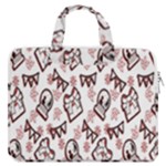 Signs Of Christmas Time  MacBook Pro 13  Double Pocket Laptop Bag