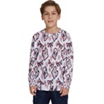 Signs Of Christmas Time  Kids  Crewneck Sweatshirt