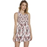 Signs Of Christmas Time  Sleeveless High Waist Mini Dress