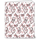 Signs Of Christmas Time  8  x 10  Hardcover Notebook