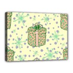 Purple Gifts On A Holy Night   Canvas 16  x 12  (Stretched)