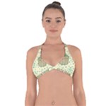 Purple Gifts On A Holy Night   Halter Neck Bikini Top