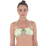 Purple Gifts On A Holy Night   Tie Back Bikini Top