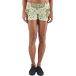 Purple Gifts On A Holy Night   Yoga Shorts