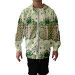 Purple Gifts On A Holy Night   Kids  Hooded Windbreaker