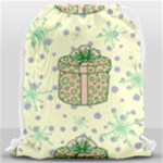 Purple Gifts On A Holy Night   Drawstring Bag (Large)