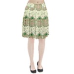 Purple Gifts On A Holy Night   Pleated Skirt