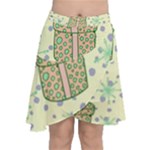 Purple Gifts On A Holy Night   Chiffon Wrap Front Skirt