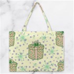 Purple Gifts On A Holy Night   Zipper Medium Tote Bag