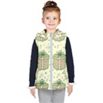 Purple Gifts On A Holy Night   Kids  Hooded Puffer Vest