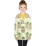 Purple Gifts On A Holy Night   Kids  Double Breasted Button Coat