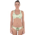 Purple Gifts On A Holy Night   Cross Back Hipster Bikini Set