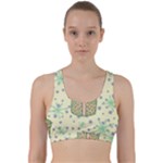 Purple Gifts On A Holy Night   Back Weave Sports Bra