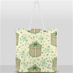 Purple Gifts On A Holy Night   Full Print Rope Handle Tote (Large)