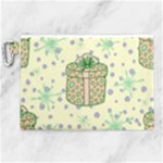 Purple Gifts On A Holy Night   Canvas Cosmetic Bag (XL)