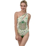 Purple Gifts On A Holy Night   To One Side Swimsuit