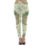Purple Gifts On A Holy Night   Lightweight Velour Leggings