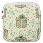 Purple Gifts On A Holy Night   Mini Square Pouch