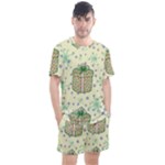 Purple Gifts On A Holy Night   Men s Mesh T-Shirt and Shorts Set