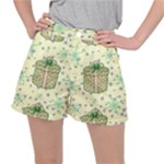 Purple Gifts On A Holy Night   Women s Ripstop Shorts