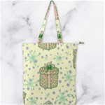 Purple Gifts On A Holy Night   Double Zip Up Tote Bag