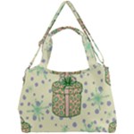 Purple Gifts On A Holy Night   Double Compartment Shoulder Bag