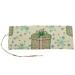 Purple Gifts On A Holy Night   Roll Up Canvas Pencil Holder (S)