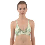 Purple Gifts On A Holy Night   Wrap Around Bikini Top