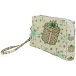 Purple Gifts On A Holy Night   Wristlet Pouch Bag (Small)